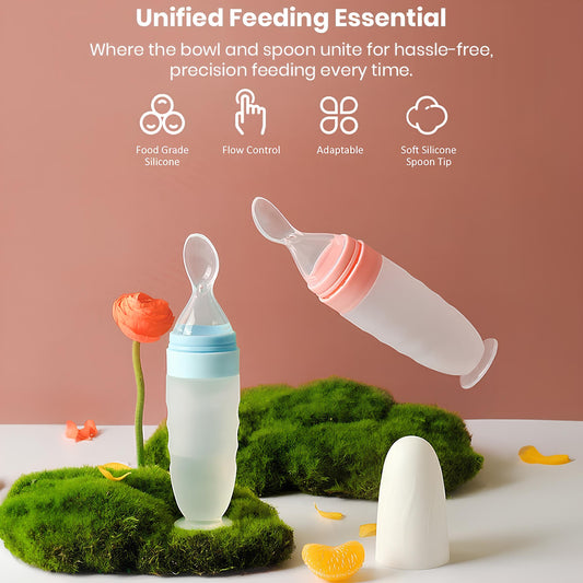 Premium Baby Food Squeeze Feeder Spoon