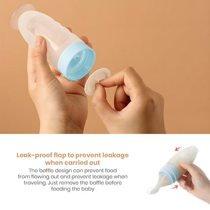 Premium Baby Food Squeeze Feeder Spoon